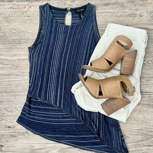 Asymmetrical Knit Tank